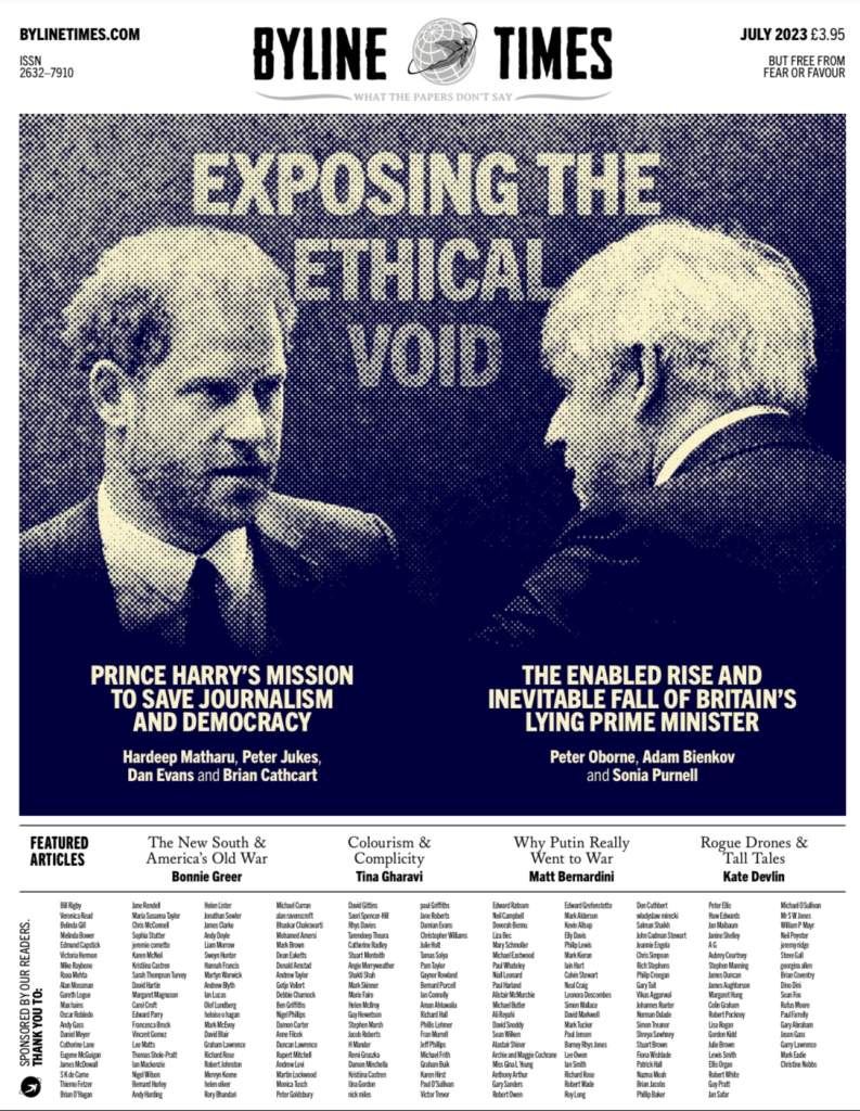 July 2023 Byline Times PDF