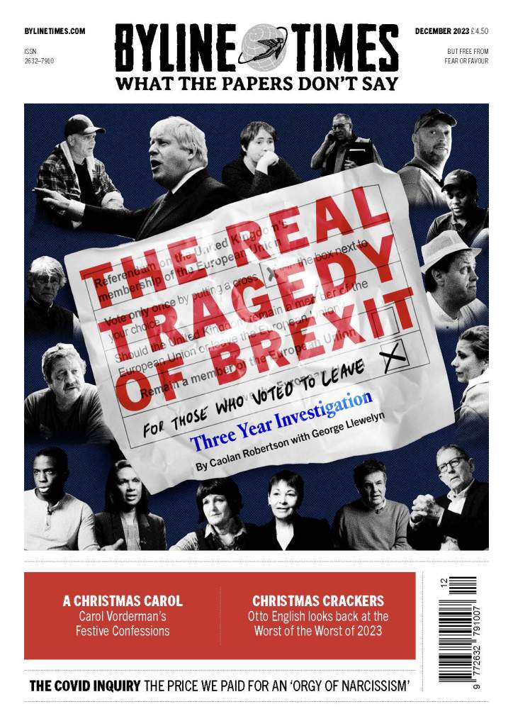 December 2023 Byline Times PDF