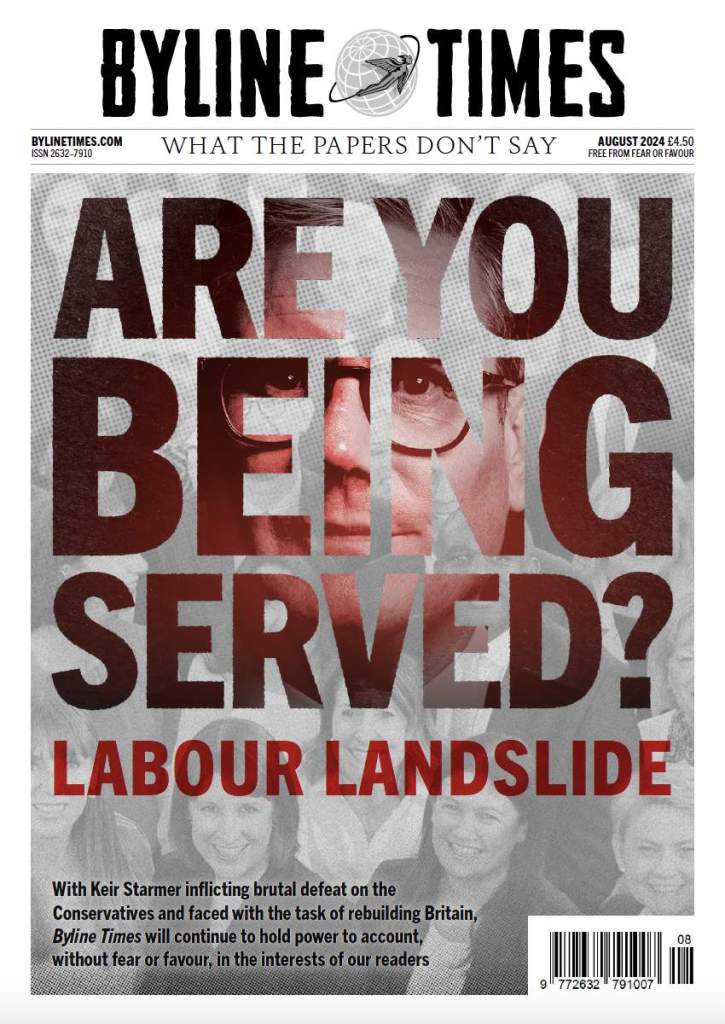 August 2024 Byline Times PDF