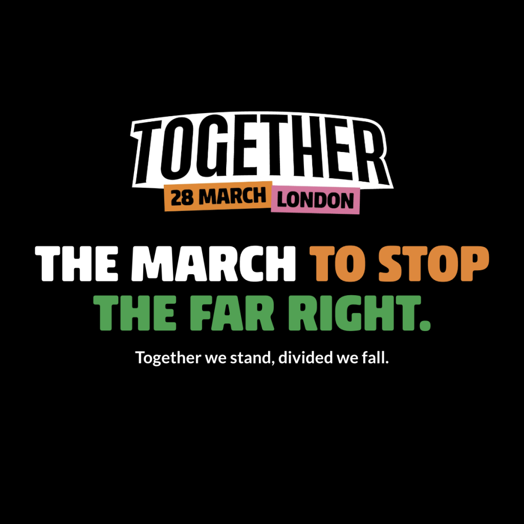 TOGETHER: the March to Stop the Far Right