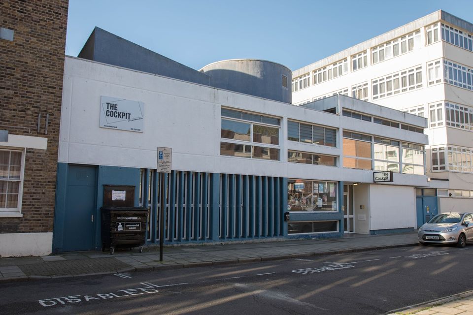 external view of The Cockpit theatre building in London