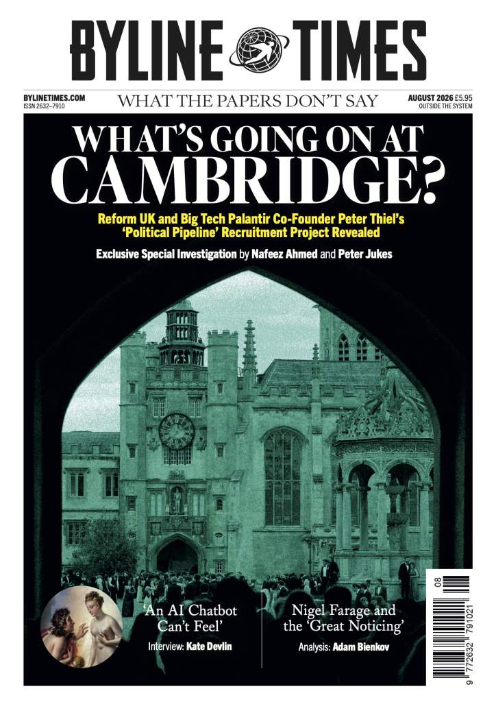 August 2026 Byline Times PDF